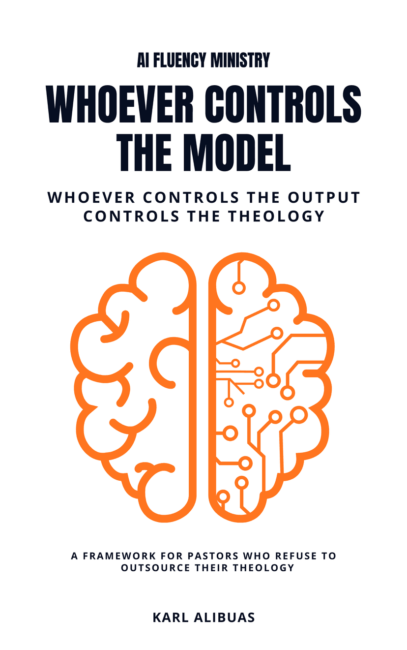 Whoever Controls the Model — AI Fluency for Ministry book cover
